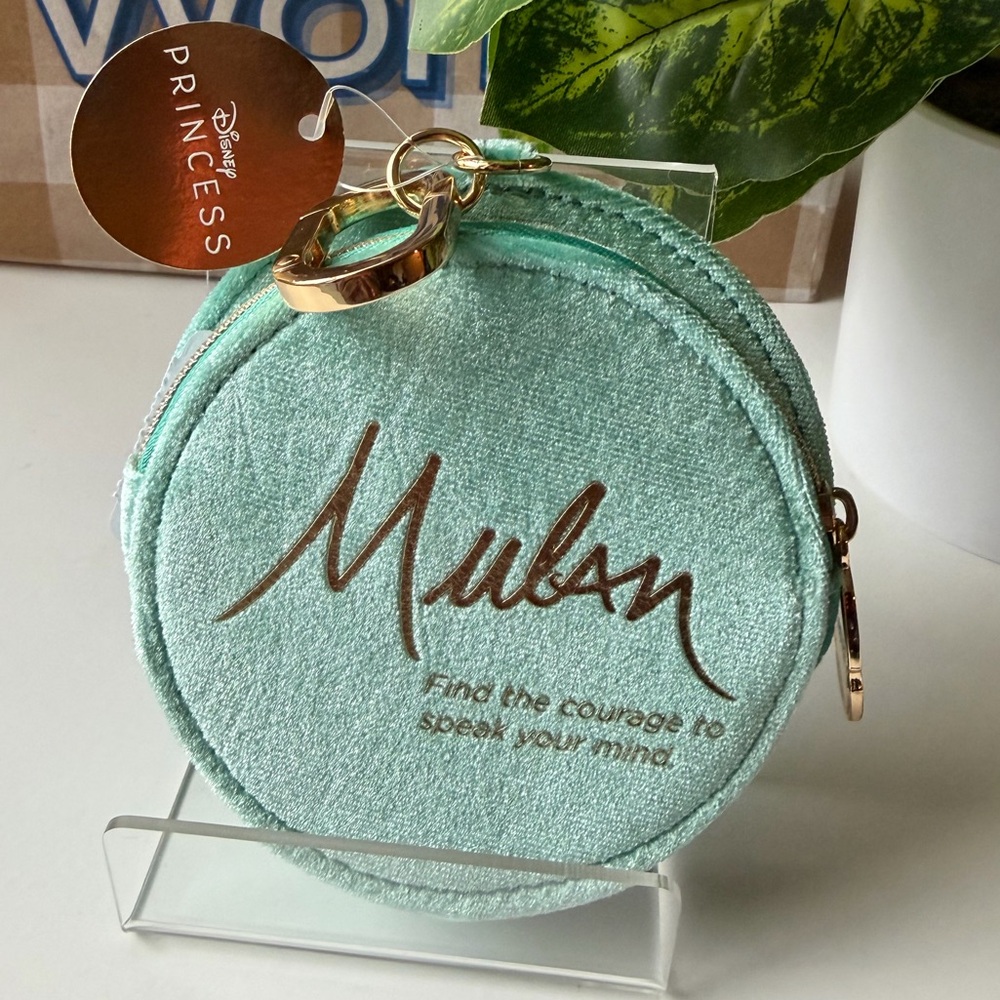 Disney Mulan Dragon Coin Purse. NWT